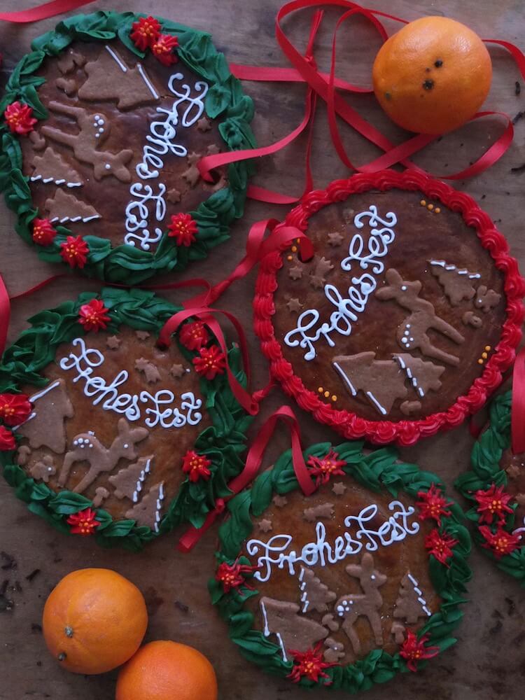 Weihnachtliche Lebkuchen Anhänger | La Crema Patisserie Food- und Backblog