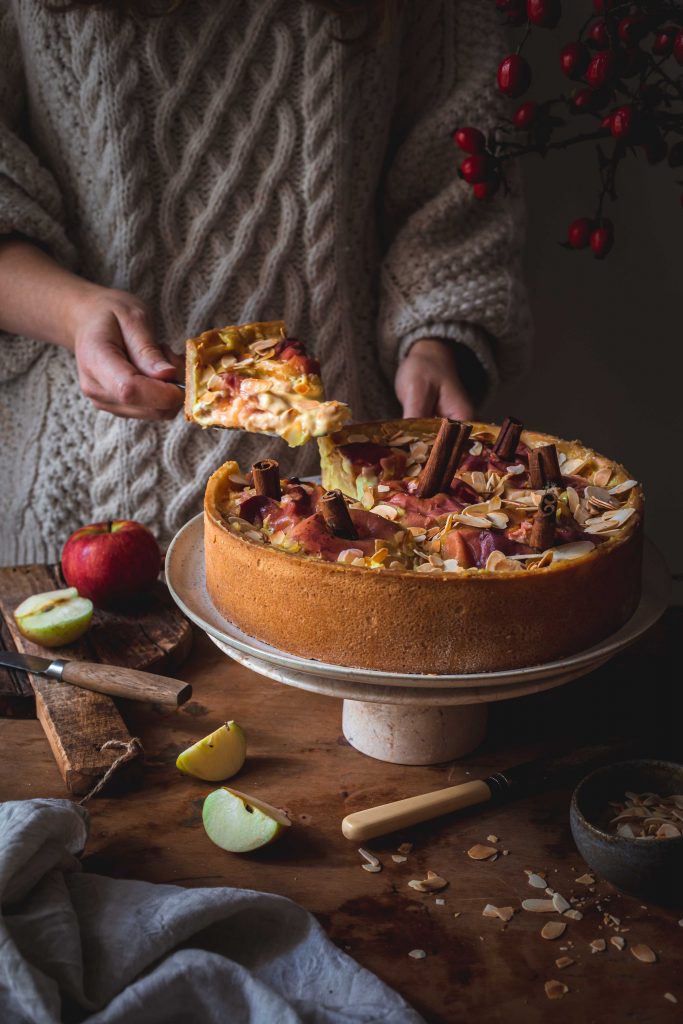 Omas Bratapfelkuchen | Rezept