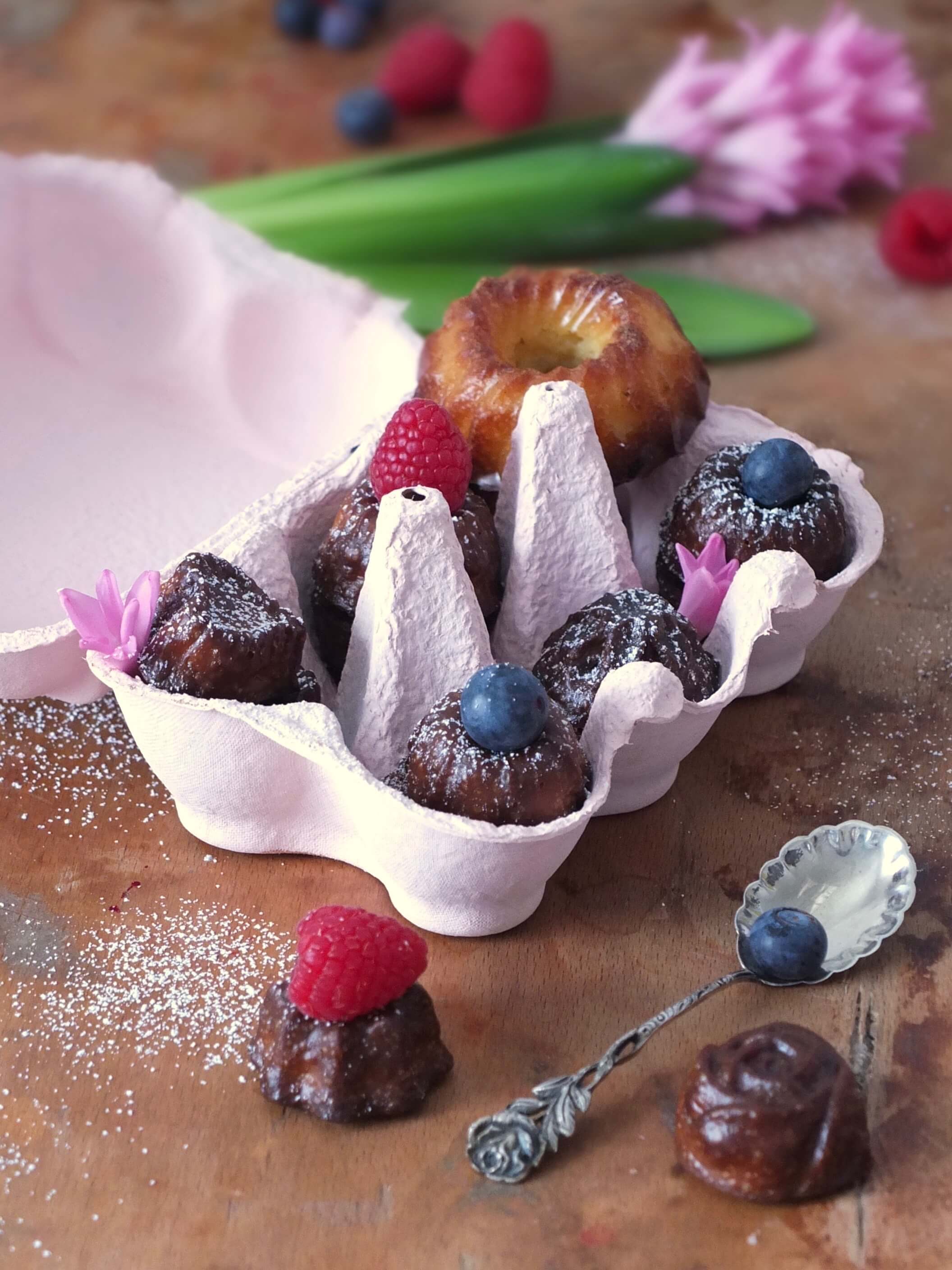 Französische Cannelés | Mini Gugelhupf | La Crema Patisserie Food- und Backblog