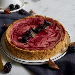 Brombeer Marble Cheesecake | Rezept