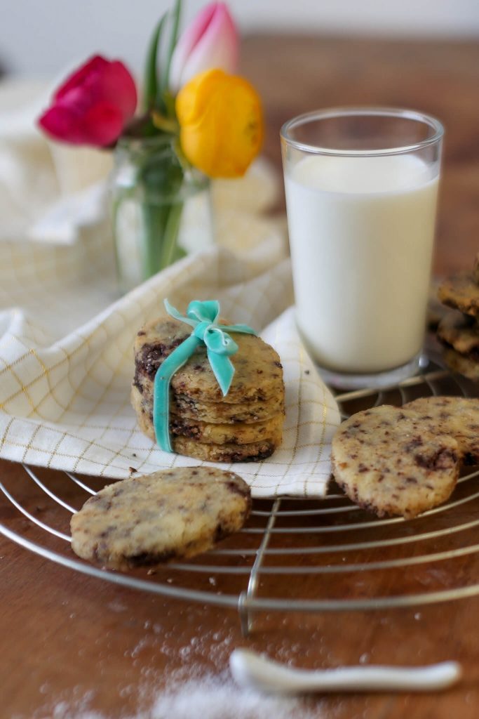 Österliche Chocolate Chip Cookies mit Fleur de Sel La Crema