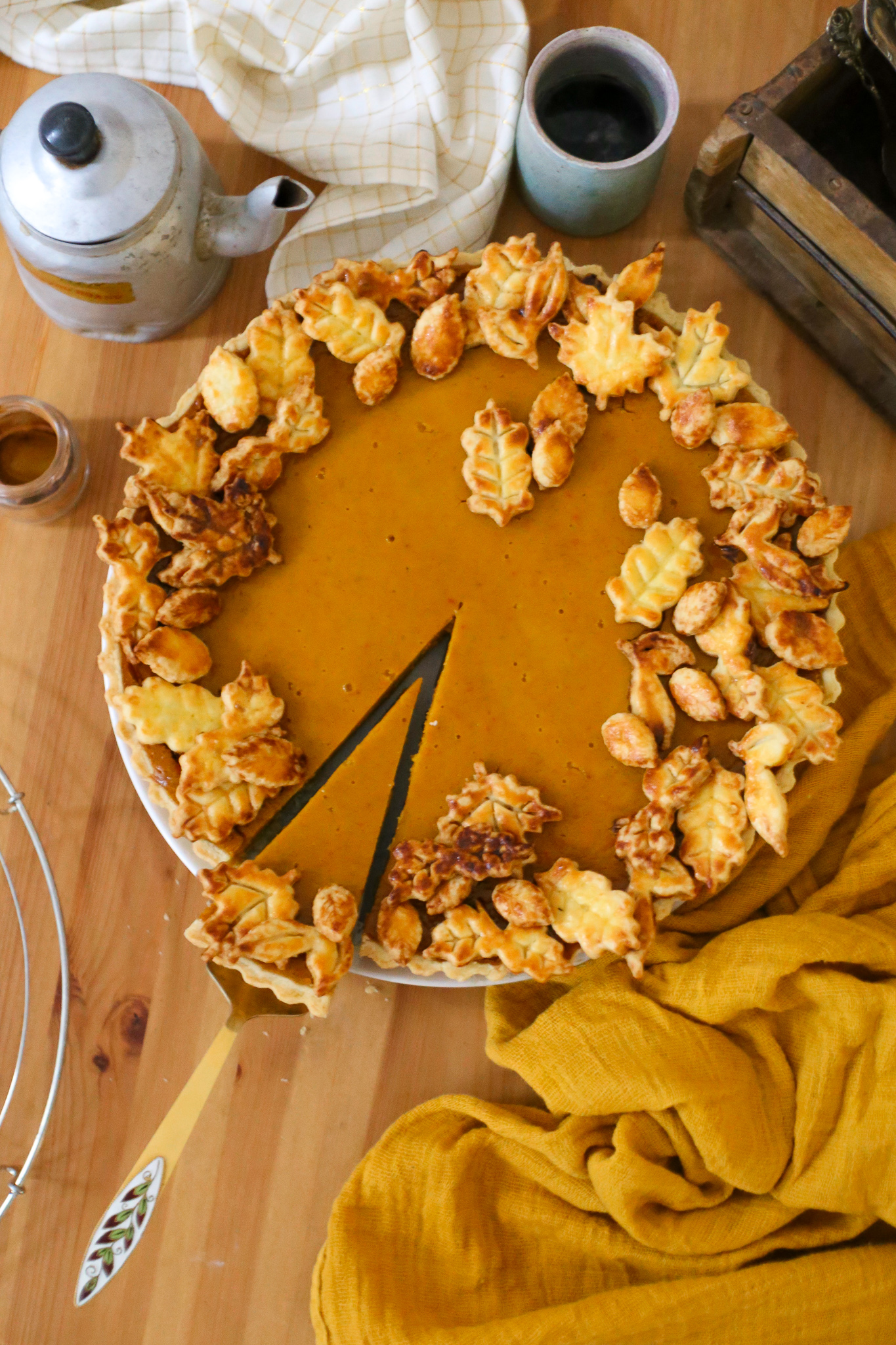 Pumpkin Pie | Rezept für eine Kürbis Tarte
