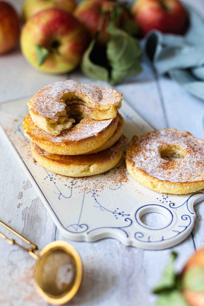 Kaiserschmarrn Donuts mit Apfel | ohne Frittieren | Rezept