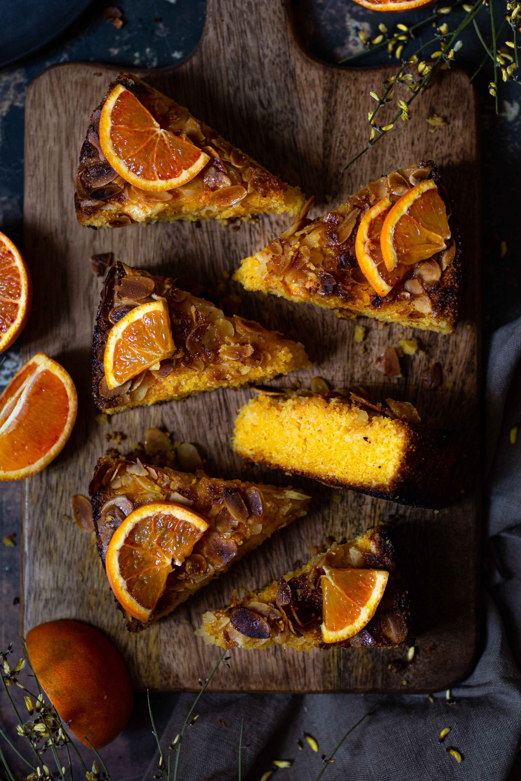Polenta Orangen Kuchen | Rezept