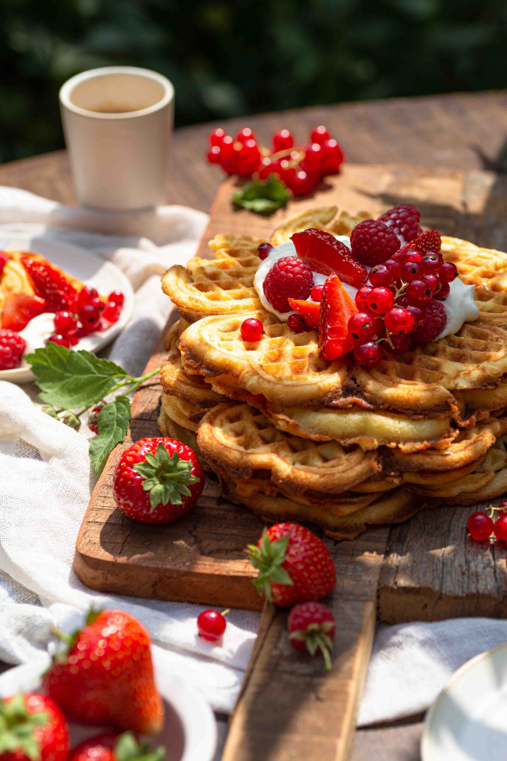 Einfache Sandwaffeln | Grundrezept – La Crema