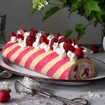 Erdbeer-Biskuitrolle | Rezept
