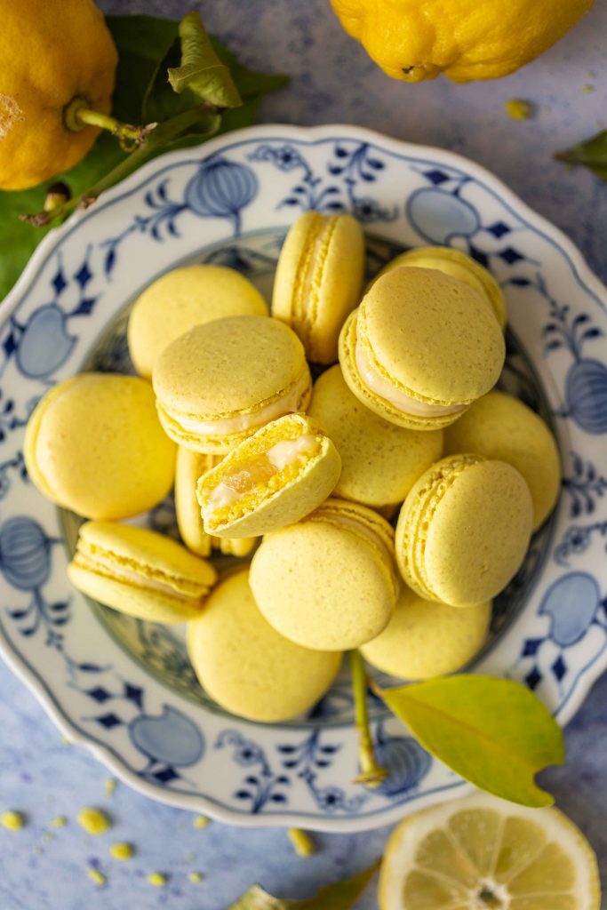 Zitronen-Macarons | Rezept