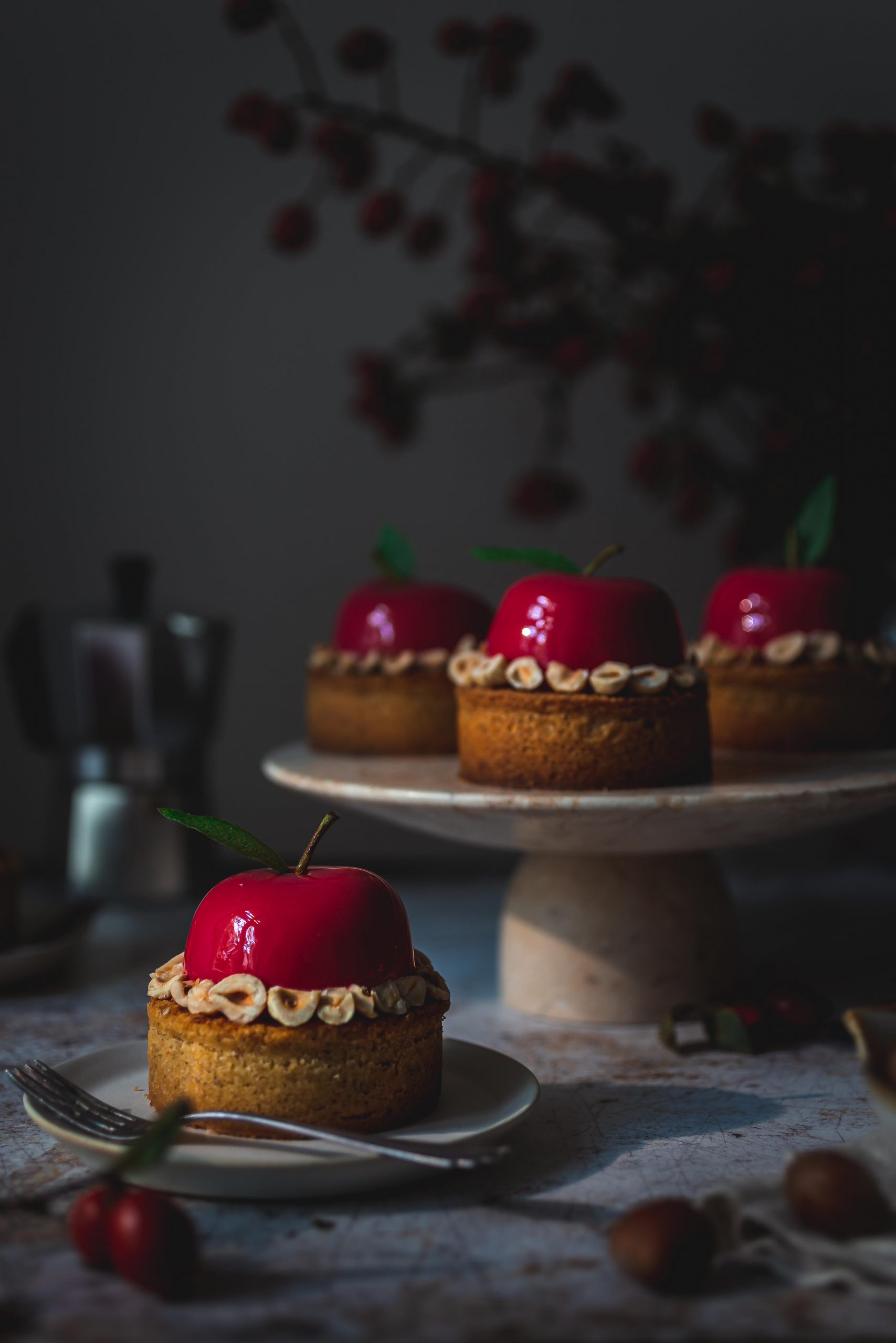 Apfel-Haselnuss-Törtchen – La Crema Apfel-Haselnuss-Törtchen – La Crema