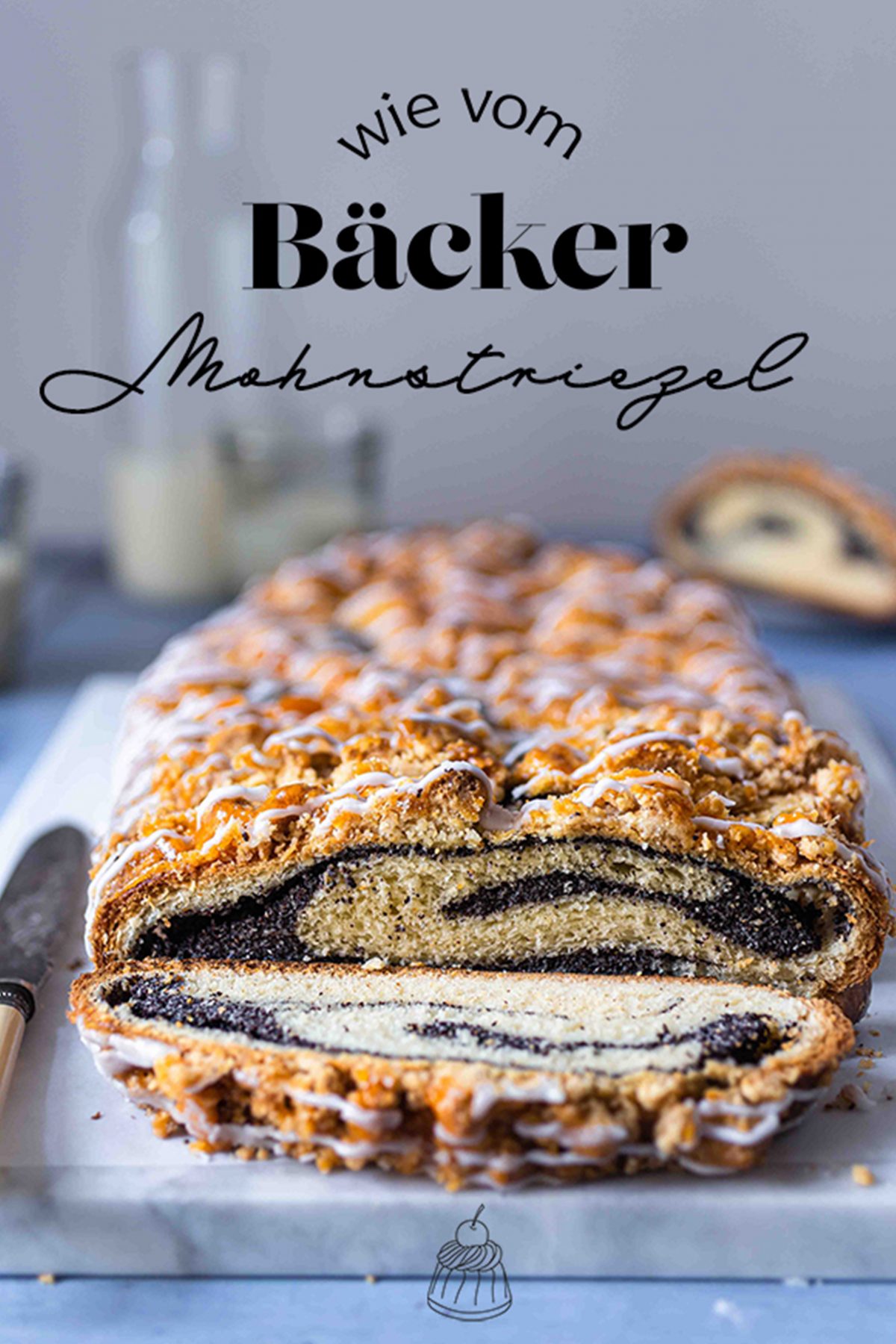 Mohnstriezel wie vom Bäcker – La Crema