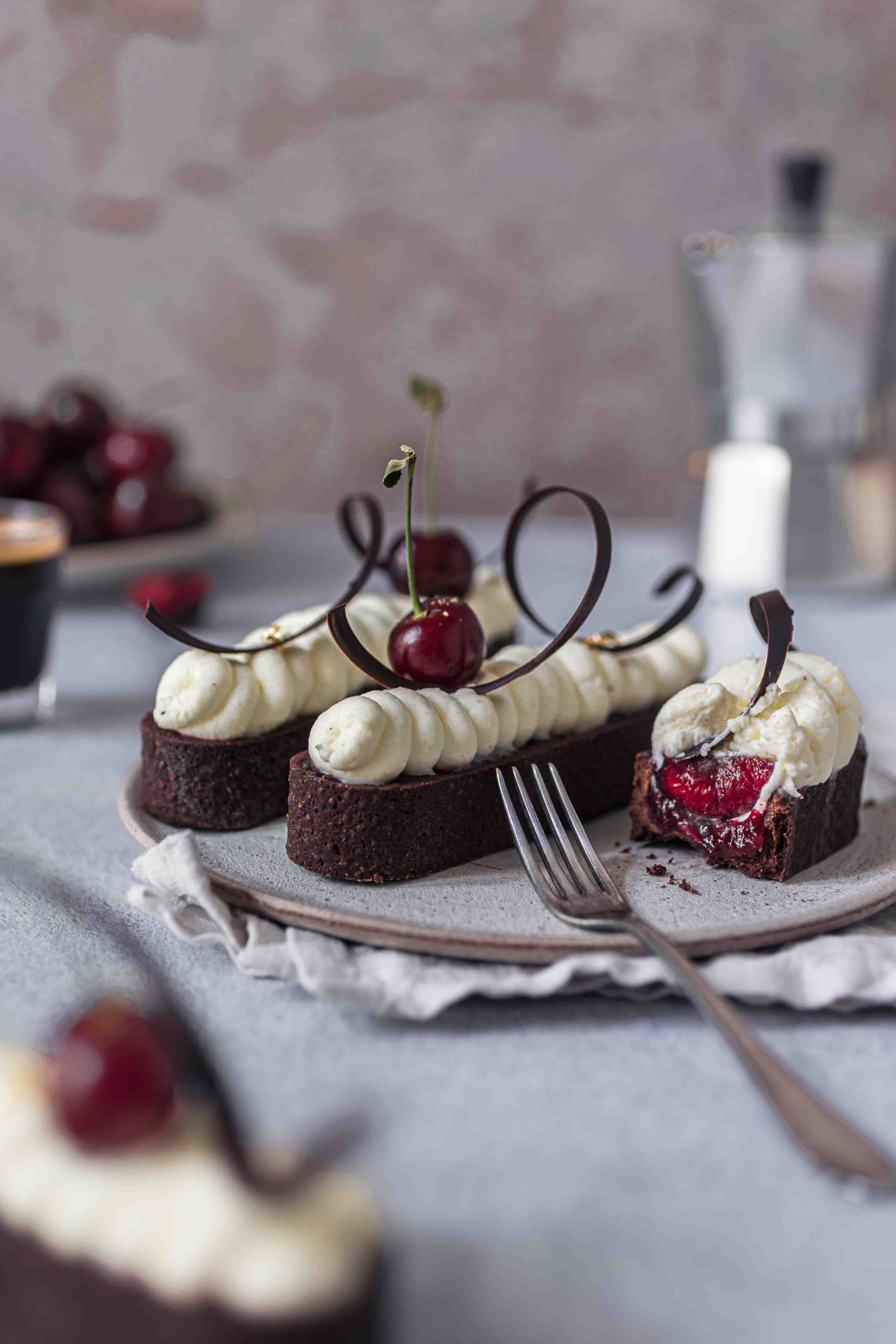 Schwarzwälder Kirschtörtchen – La Crema