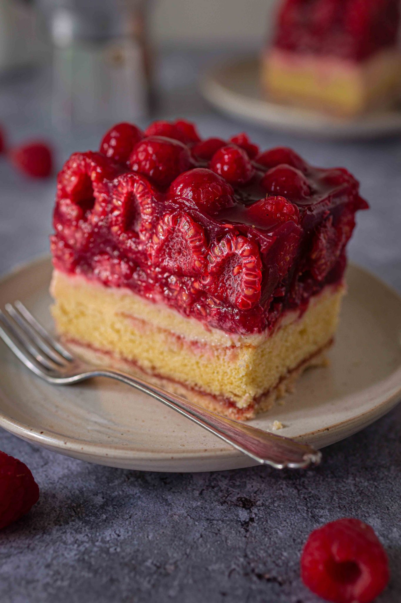 Himbeerschnitten wie vom Bäcker (ohne Gelatine) – La Crema