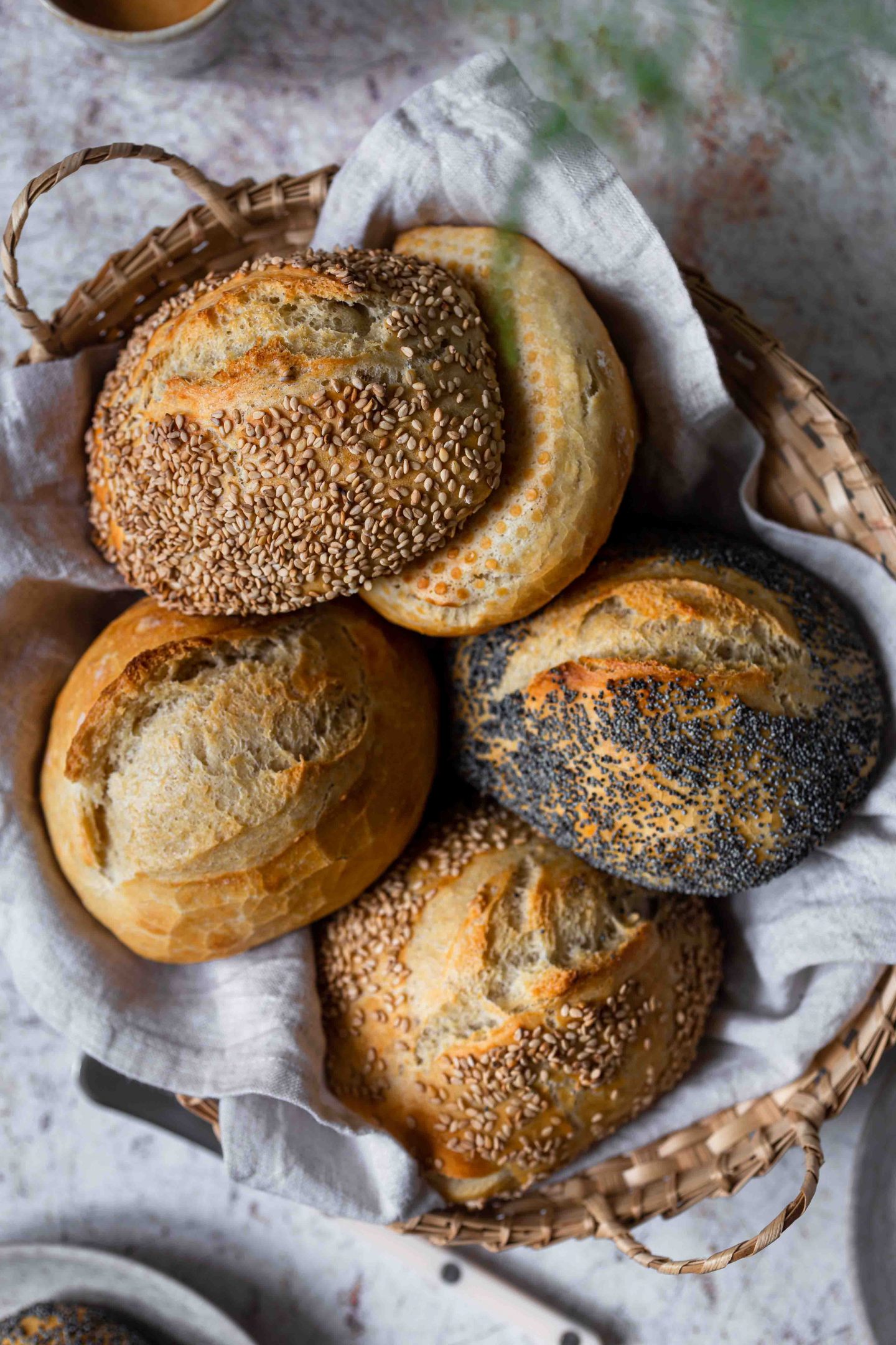 Schnelle Brötchen | Rezept ohne Kneten – La Crema Schnelle Brötchen | Rezept ohne Kneten – La Crema