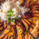 Knusprige Pfirisch-Galette | Rezept