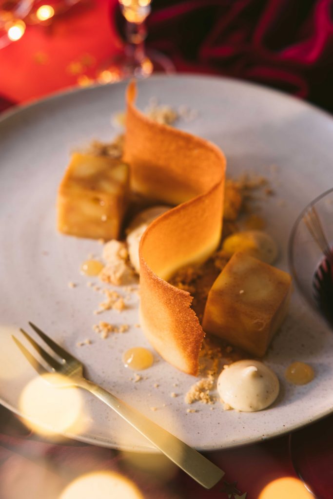 Dekonstruierter Apfelkuchen | Rezept