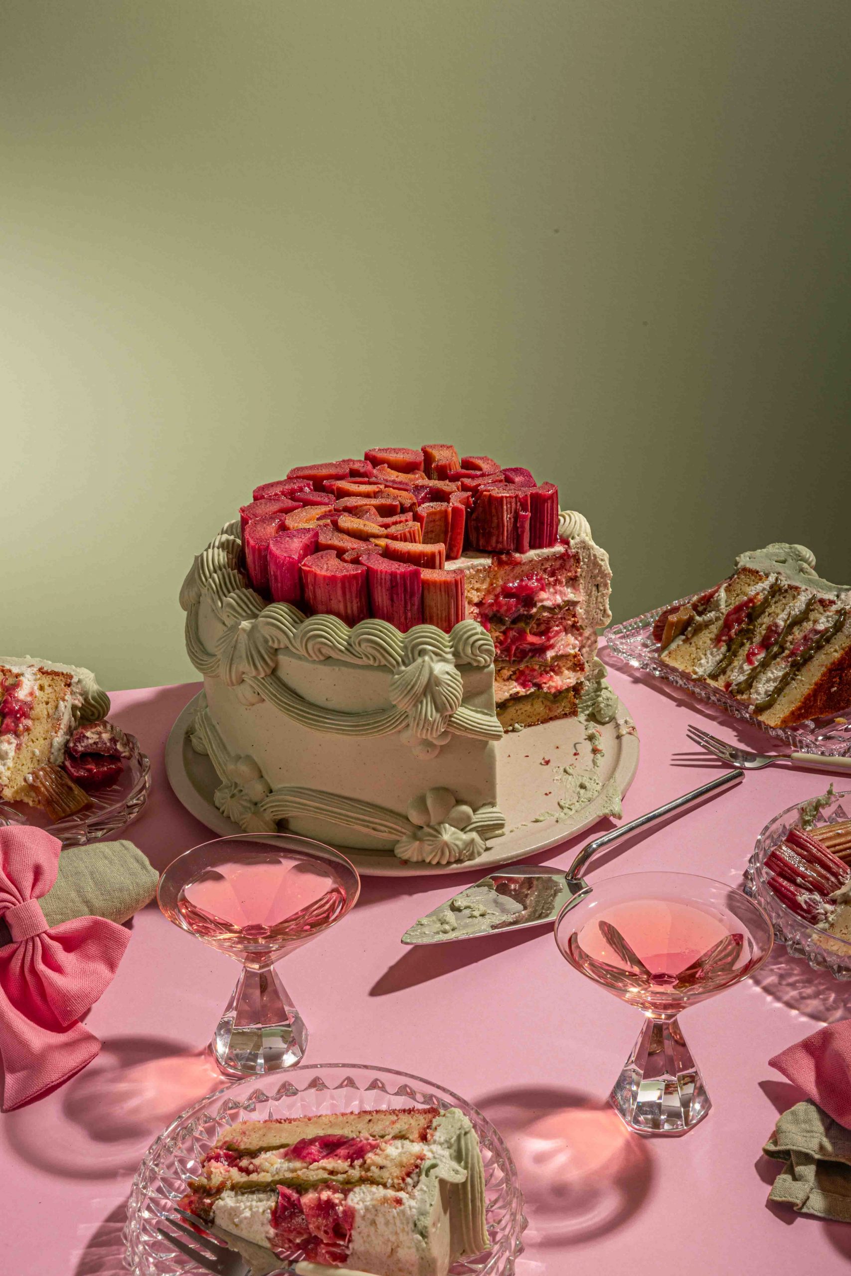 Rhabarbertorte zum 10-jährigen Blogjubiläum | Rezept