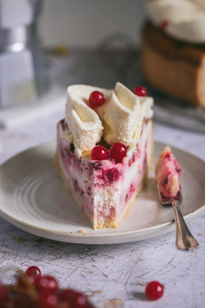 Johannisbeer-Käsekuchen mit Mascarpone Rezept
