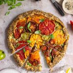 Tomaten Galette mit Feta & Pesto | Rezept